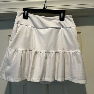 Adidas Ultimate 365 Frilled Skort Women’s Small Golf Tennis White